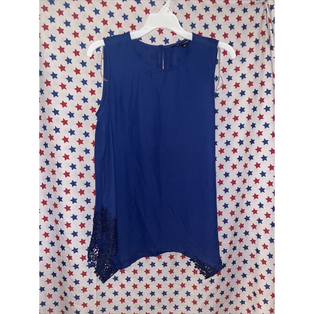 womens zac & rachel top new small blue